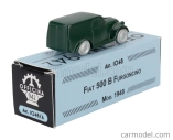 Officina-942 Fiat 500 B Furgoncino Van 1948 1:76 Zelená