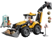 LEGO City - Žltý nakladač s rýpadlom