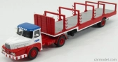 Perfex Unic Izoard Truck Semi-remorque 1958 - Sabine Rancy Cirque - Circus 1:43 Bílá Červená Modrá