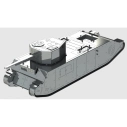 Oceľová stavebnica tank TOG II