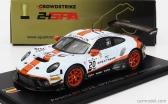 Iskrový model Porsche 911 991 Gt3 R 4.0l Flat-6 Team Gpx Racing N 20 Winner 24h Spa 2019 Richard Lietz - Michael Christensen - Kevin Estre 1:43 Svetlomodrá Oranžová Čierna