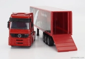 Newray Mercedes benz Actros 1857 Truck Cassonato Mercedes Benz 1998 1:43 Red