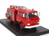 Alerte Saviem Sm7 Double Cabine Cisternové požární vozidlo 1976 1:43, červená