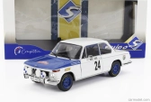 Solido BMW 2002 Ti N 24 (nočná verzia) Rally Montecarlo 1969 Timo Makinen - Paul Easter 1:18 Bielo modrá