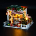 2Kids Toys miniatúrny domček Vianočný obchod s cukrovinkami