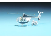 Academy Hughes 500D Police Helicopter (1:48)