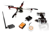 RC dron F450 - Naza-M V2+GPS+H3-3D super combo