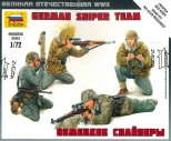 Zvezda figurky - němečtí odstřelovači (1:72)