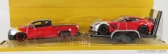 Maisto Chevrolet Colorado Zr2 Pick-up 2017 + Corvette Z06 Coupe 2015 s prívesom 1:24