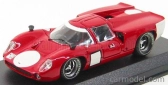 Best-model Lola T70 Coupe Prova 1967 1:43 Červená Bílá