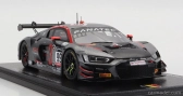 Spark-model Audi R8 Lms Gt3 Team Attempto Racing N 99 2nd Silver Cup Class 24h Spa 2022 M.zug - J.puhakka - N.scholl - A.aka 1:43 Černá Červená