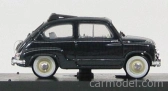 Brumm Fiat 600 1956 Tetto Aperto - Otvorená strecha 1:43 Tmavomodrá