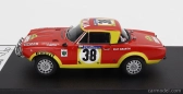 Trofeu Fiat 124 Abarth Rally (nočná verzia) N 38 Rally East African Safari 1974 R.ulyate - I.smith 1:43 Červeno-žltá