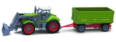 RC traktor 1:28 s prívesom