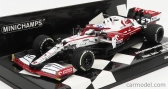 Minichamps Alfa romeo F1 C41 Team Orlen Racing N 7 Posledné preteky Abu Dhabi GP 2021 Kimi Raikkonen 1:43 Biela červená met.