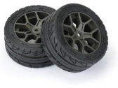 Kolesá Pro-Line 2,4", pneumatiky Vector S3 35/85 Belted, disk sivý H12 (2)