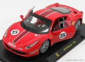 Edicola Ferrari 458 Challenge N 5 2010 - Con Vetrina - With Showcase 1:24 Red