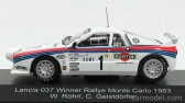 Cmr Lancia 037 Martini N 1 Winner Rally Montecarlo 1983 Walter Rohrl - Christian Geistdorfer 1:43 Bílá