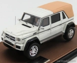 Glm-models Mercedes benz G-class G650 Landaulet Closed Maybach 2017 1:43 Bílá