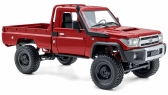 RC auto Land Cruiser Toyota, červená + náhradná batéria