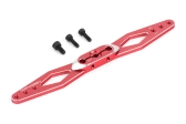 Servo páka Oboustranná 114mm (4,5") 25zubů M3 - červená
