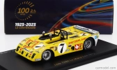 Spark-model Lola T280 Cosworth Dfv 3.0l V8 Team Ecurie Bonnier N 7 24h Le Mans 1972 J.de Bragation - M.cabral - H.de Fierlandt 1:43 Žlutá