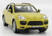 Bburago Plus Porsche Cayenne Turbo 1:24 žltá