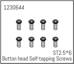 1230644 - Button Head Screws - Selftapping M2.5*6 (8)