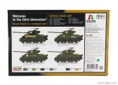 Talianeri Tank M4a3e8 Sherman Miltary 1945 1:56 /