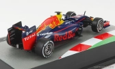 BAZAR-Edicola Red Bull F1 RB12 Tag Heuer N 33 Sezóna 2016 Max Verstappen 1:43 Matná modrá, červená, žltá