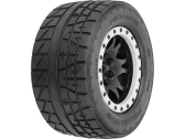 Kolesá Pro-Line 4,3", pneumatiky Menace HP Belted Pro-Loc, disk čierny 24 mm (2) (X-Maxx)