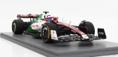 Spark-model Alfa romeo F1  C42 Team Orlen Racing N 77 Azerbaijan Gp 2022 Valtteri Bottas - Con Vetrina - With Showcase - Special Box 1:18 Bílá Červená Zelená