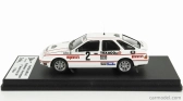 Trofeu Ford england Sierra Xr 4x4 N 2 Rally Švédsko 1987 Stig Blomqvist - Bruno Berglund 1:43 Biela červená