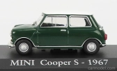 Edicola Mini Cooper S 1967 - Con Vetrina - With Showcase 1:43 Zelená Bílá