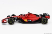 BAZAR - Bburago Ferrari F1  Sf-23 Team Scuderia Ferrari N 16 Season 2023 Charles Leclerc - Con Vetrina - With Showcase - Exclusive Carmodel 1:18 Červená Černá