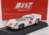 Best-model Lola T70 Mkiii Spider N 14 Laguna Seca 1967 Bud Morley 1:43 Bílá Červená