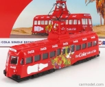 Corgi Blackpool Decker Single Tram Bus Coca-cola Coke Side Of The Life 1937 1:76 červená biela