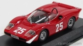 Best-model Fiat Abarth 2000 N 25 Winner Nurburgring 1969 T.hezemans 1:43 Red
