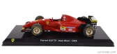 Edicola Ferrari F1 412 T2 N 27 Sezóna 1995 Jean Alesi - Con Vetrina - S vitrínou 1:24 červená čierna