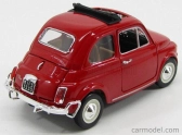 Bburago Fiat 500l Open Roof 1968 1:24 Red