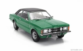 Kk-scale Ford england Taunus Gxl s vinylovou strechou 1971 1:18 zelená matná čierna