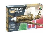 Italeri Macchi Mc.202 Folgore Wwii - Italian Army 1940 - Military Airplane 1:72 /