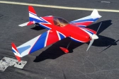 RC letadlo 48" MXS EXP V2 1,21m, červená/bílá/modrá
