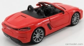 Bburago Porsche 718 Boxster 1:24 oranžová