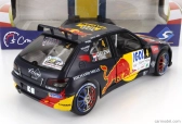 Solido Peugeot 306 Maxi Red Bull N 4 6. Rally Mont Blanc 2021 S.loeb - D.elena 1:18 Modrá žltá červená