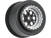Pro-Line disk Showtime+ Black/Silver (2): Losi Mini No-Prep Drag