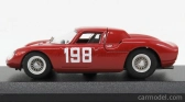 Najlepší model Ferrari 250lm Coupe N 198 Winner Coppa F.i.s.a. Monza 1966 E.luati 1:43 Červená