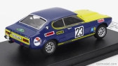Trofeu Ford england Capri 2600 (nočná verzia) N 23 2nd Rally Bavaria 1971 Walter Rohrl - Herbert Marecek 1:43 Modrá Žltá