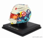 Spark-model Bell helmet Casco Helmet F1 Kevin Magnussen Team Moneygram Haas N 20 Season 2024 1:5 Bílá Černá