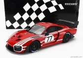 Minichamps Porsche 935/19 N 77 Base 911 991-2 Gt2 Rs 2018 1:18 červená